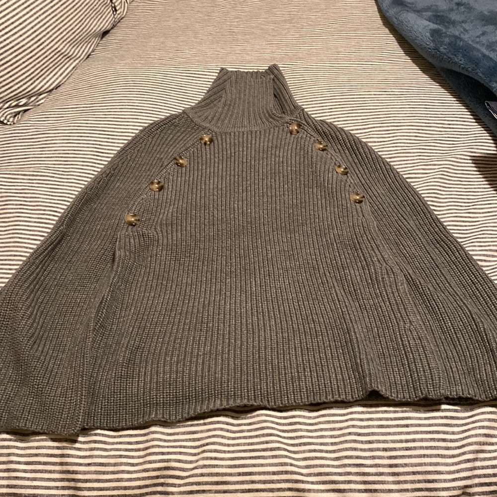 Great poncho Heather grey Heritage BR